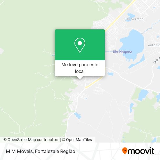 M M Moveis mapa