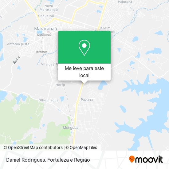 Daniel Rodrigues mapa