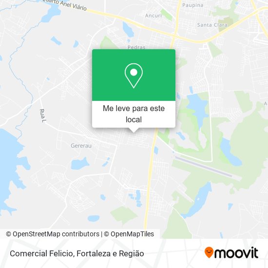 Comercial Felicio mapa