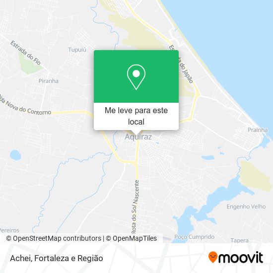 Achei mapa