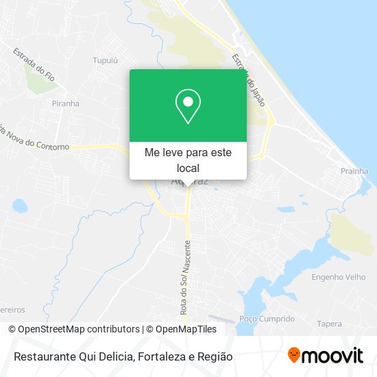 Restaurante Qui Delicia mapa