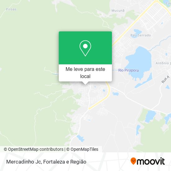 Mercadinho Jc mapa