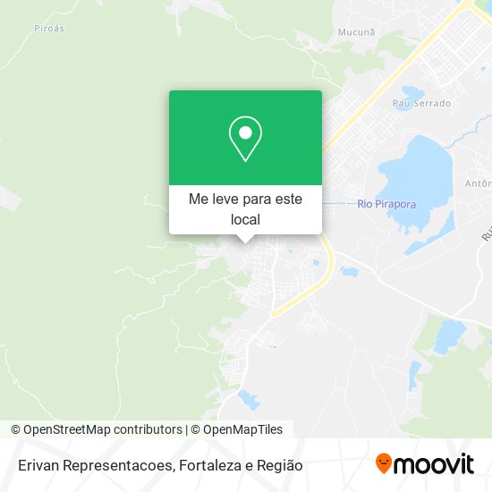 Erivan Representacoes mapa