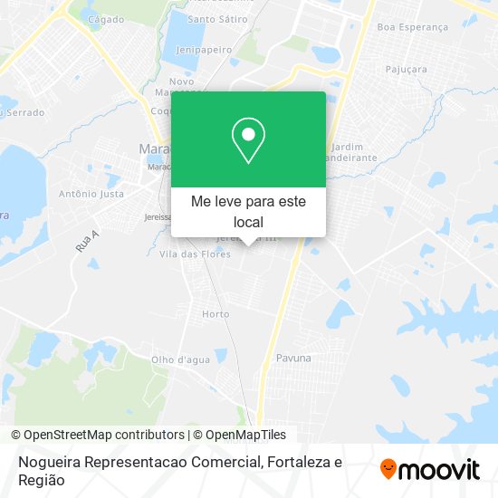 Nogueira Representacao Comercial mapa