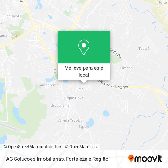 AC Solucoes Imobiliarias mapa