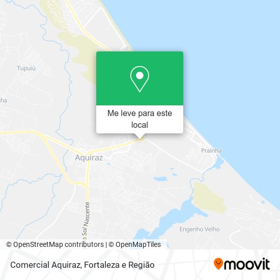 Comercial Aquiraz mapa