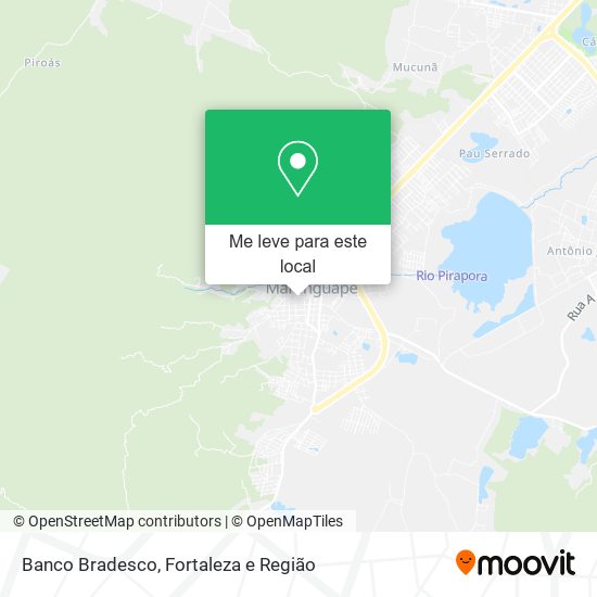 Banco Bradesco mapa