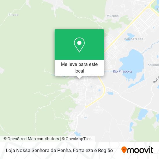 Loja Nossa Senhora da Penha mapa