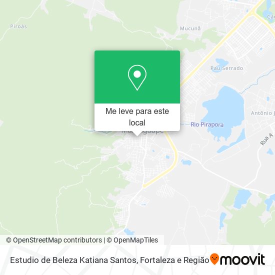 Estudio de Beleza Katiana Santos mapa