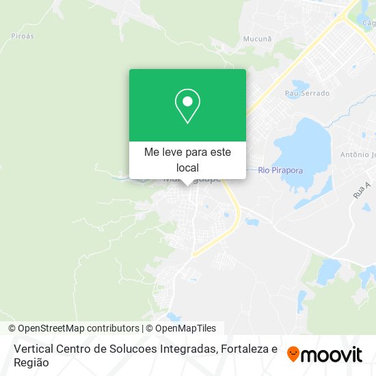 Vertical Centro de Solucoes Integradas mapa