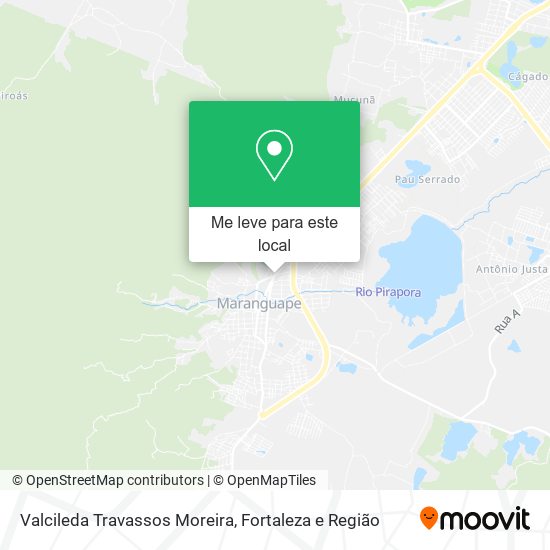 Valcileda Travassos Moreira mapa