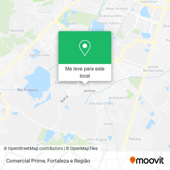 Comercial Prime mapa