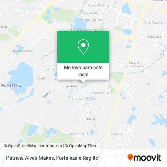 Patricia Alves Makes mapa