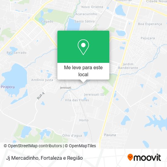 Jj Mercadinho mapa