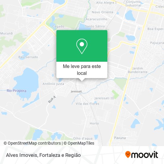 Alves Imoveis mapa