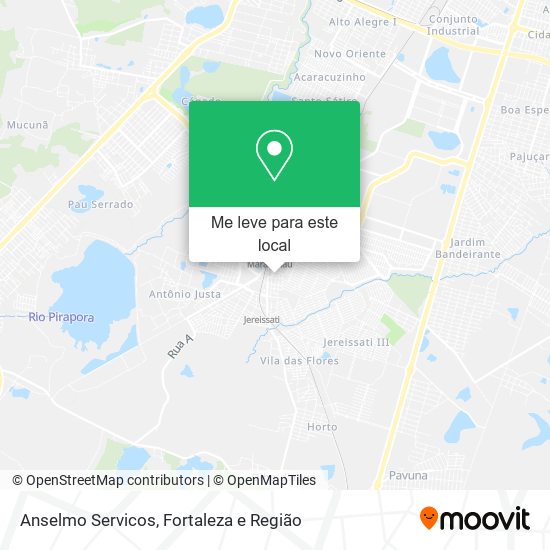 Anselmo Servicos mapa