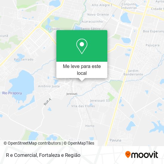 R e Comercial mapa