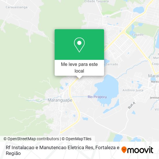 Rf Instalacao e Manutencao Eletrica Res mapa