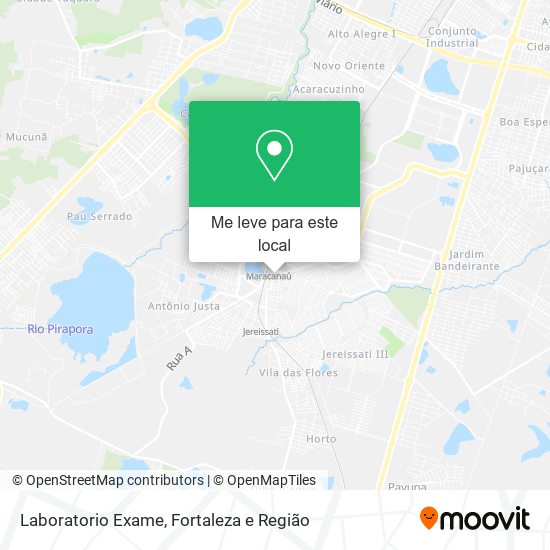 Laboratorio Exame mapa