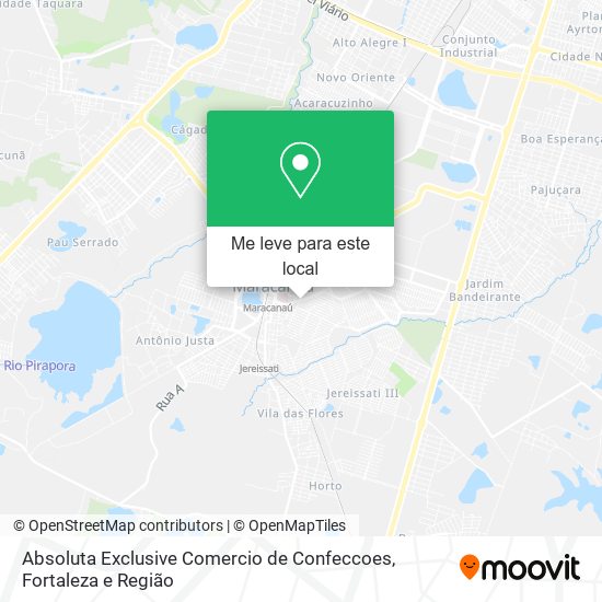 Absoluta Exclusive Comercio de Confeccoes mapa