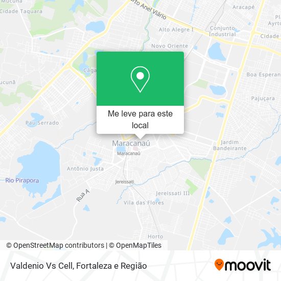 Valdenio Vs Cell mapa