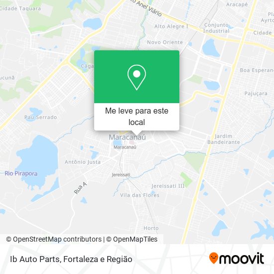 Ib Auto Parts mapa