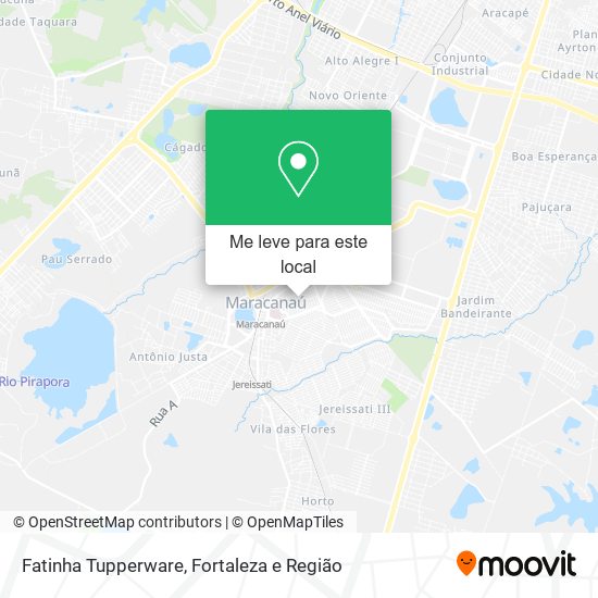 Fatinha Tupperware mapa