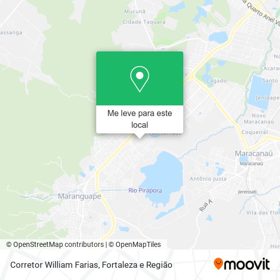 Corretor William Farias mapa