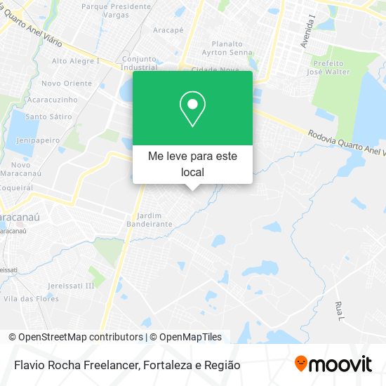 Flavio Rocha Freelancer mapa