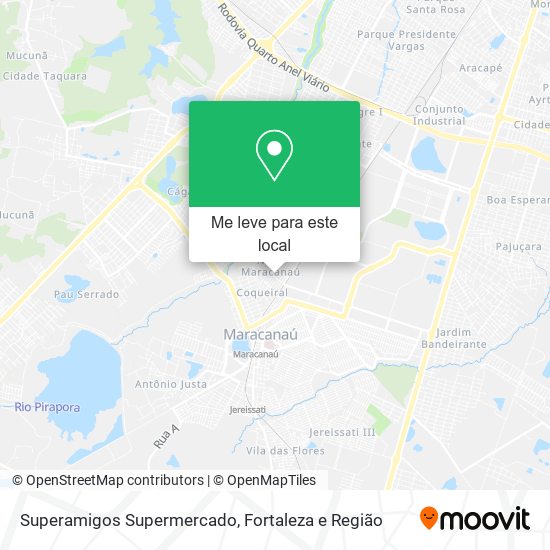 Superamigos Supermercado mapa