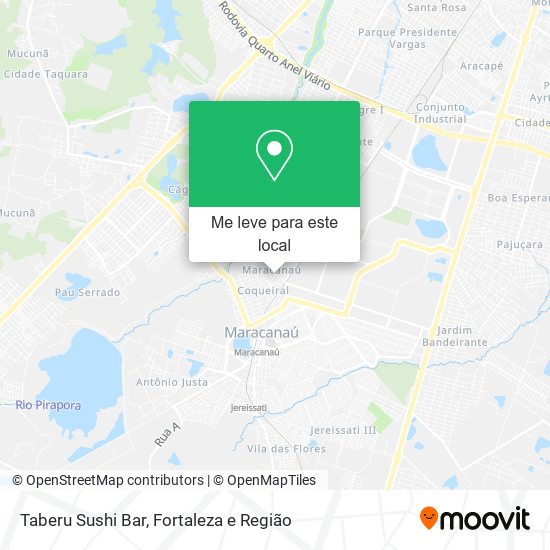 Taberu Sushi Bar mapa