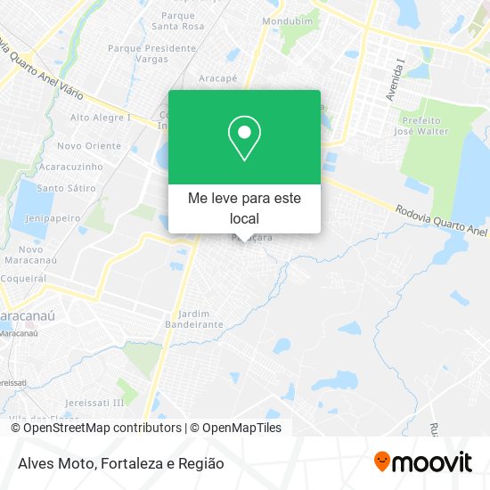 Alves Moto mapa