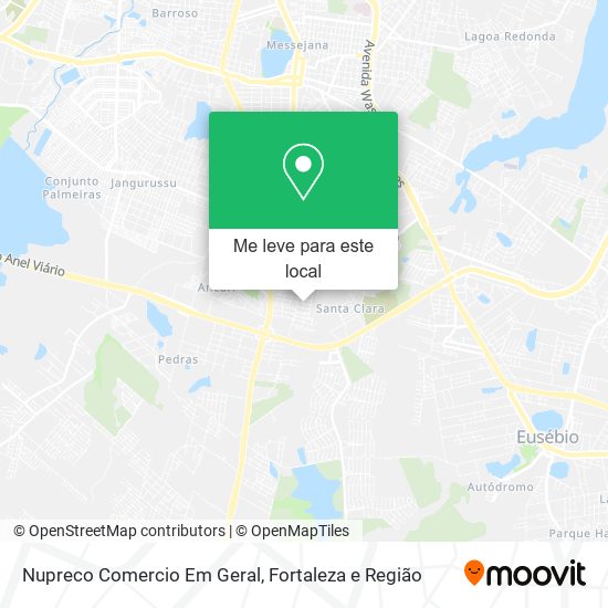 Nupreco Comercio Em Geral mapa