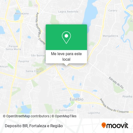 Deposito BR mapa