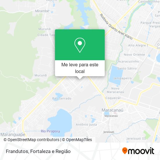 Frandutos mapa