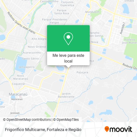 Frigorífico Multicarne mapa