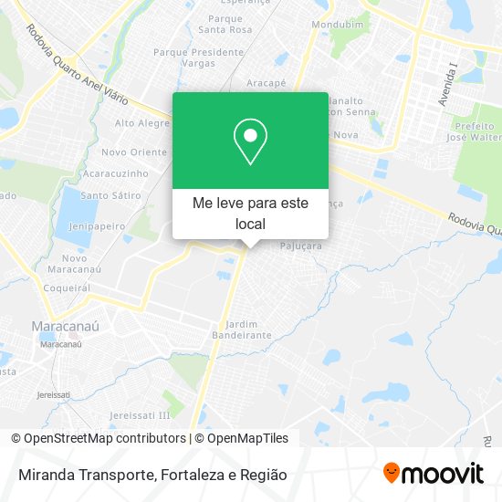 Miranda Transporte mapa