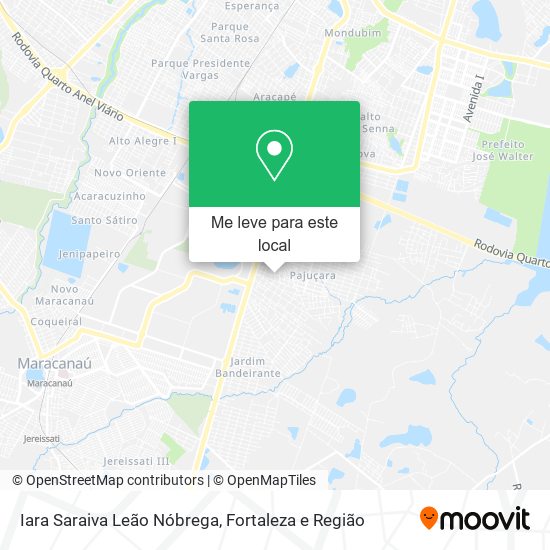 Iara Saraiva Leão Nóbrega mapa