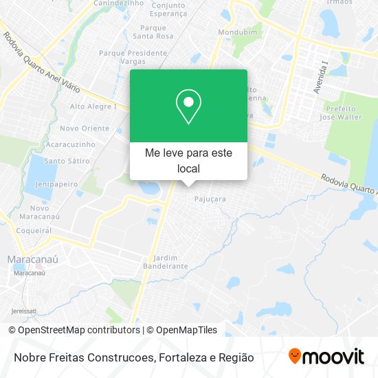 Nobre Freitas Construcoes mapa