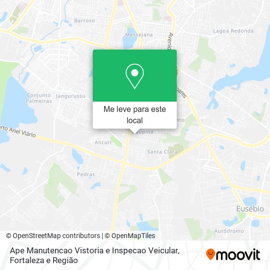 Ape Manutencao Vistoria e Inspecao Veicular mapa