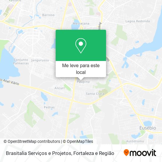 Brasitalia Serviços e Projetos mapa