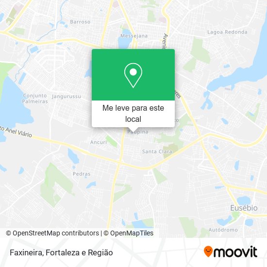 Faxineira mapa