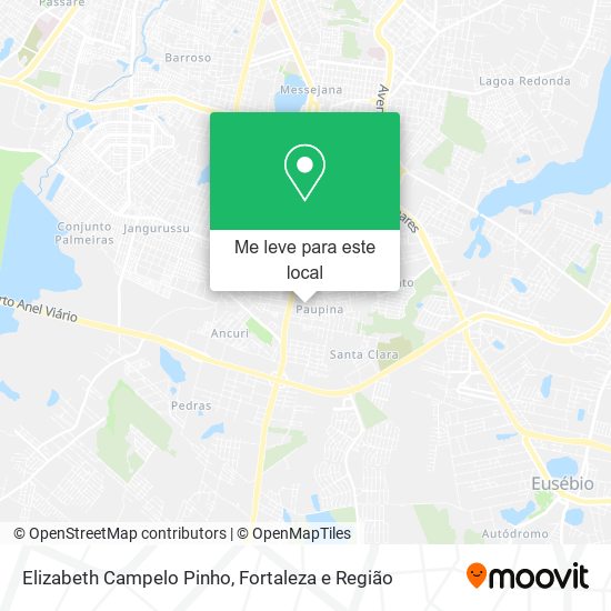 Elizabeth Campelo Pinho mapa