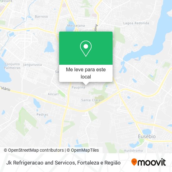 Jk Refrigeracao and Servicos mapa