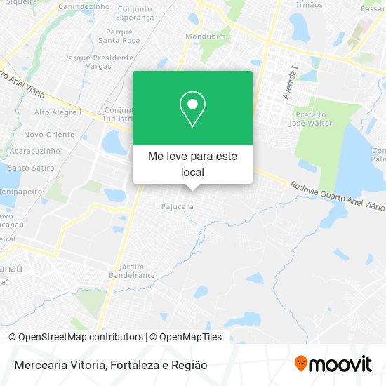 Mercearia Vitoria mapa