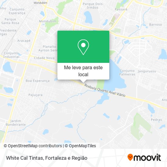 White Cal Tintas mapa