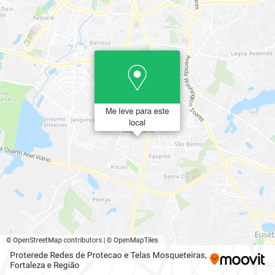 Proterede Redes de Protecao e Telas Mosqueteiras mapa