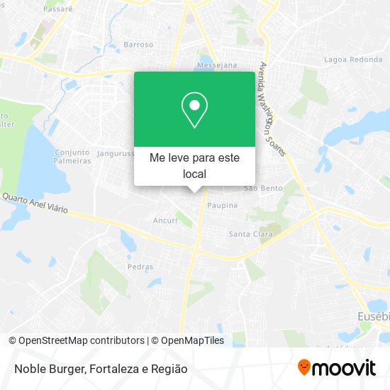 Noble Burger mapa