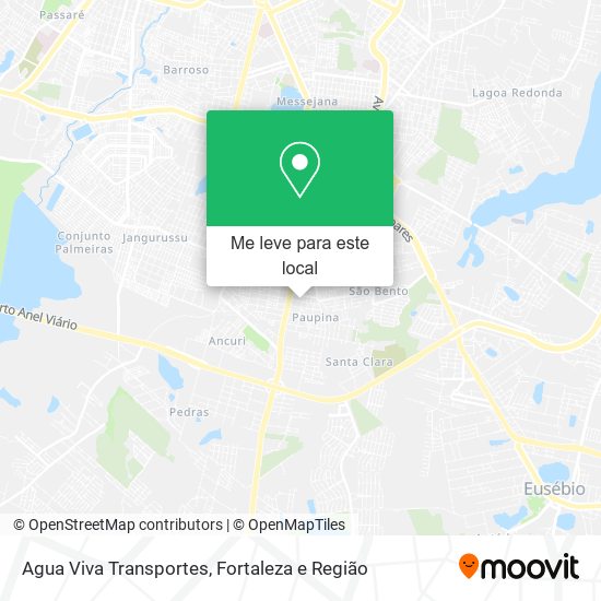 Agua Viva Transportes mapa