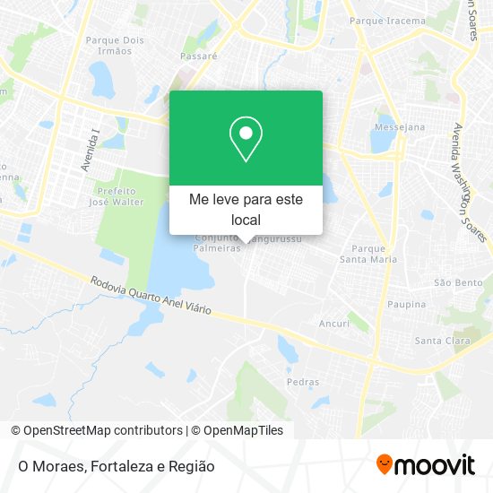 O Moraes mapa